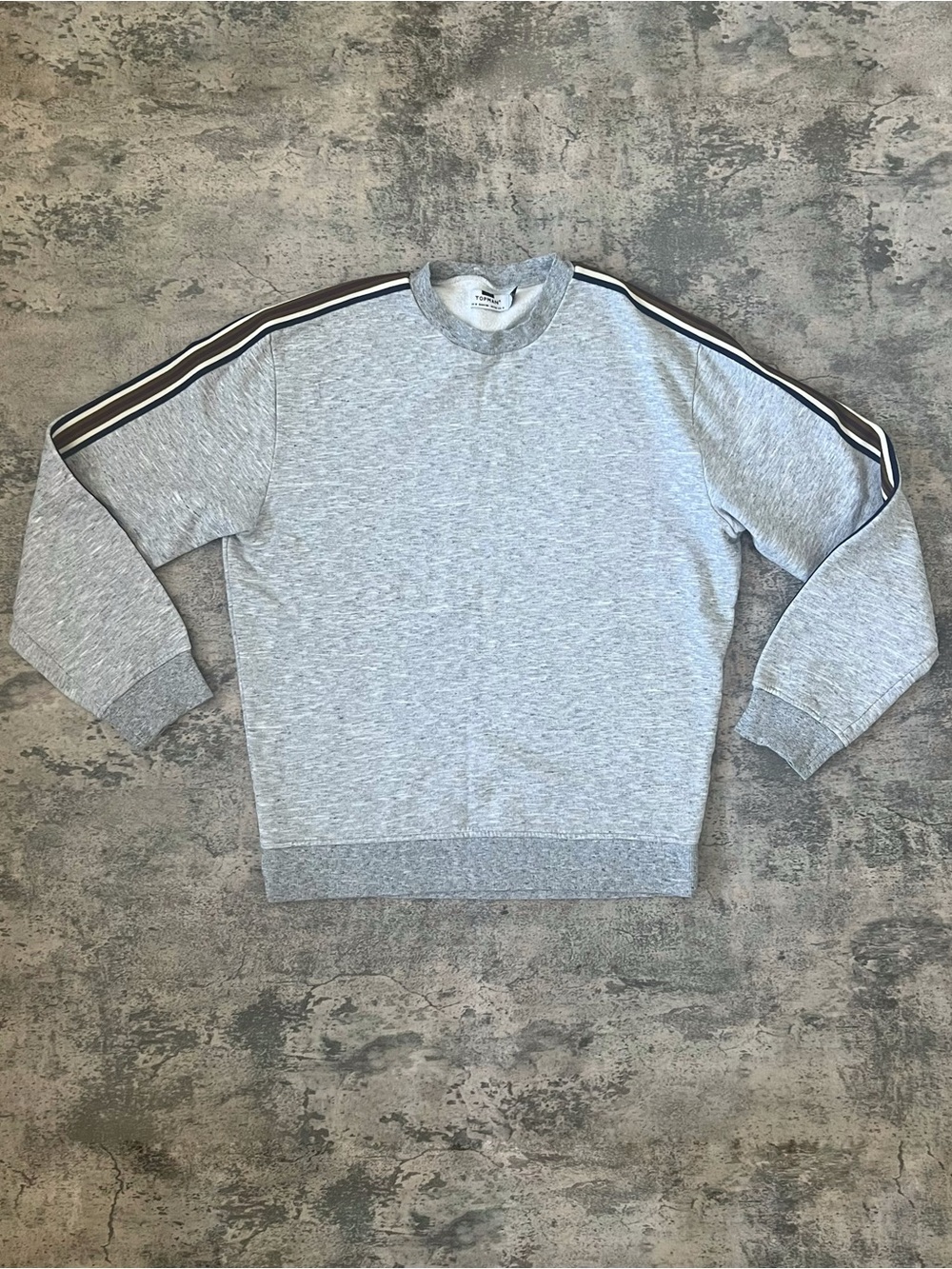 Grey Topman Crewneck